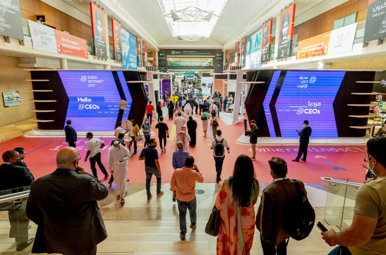 Dubai Internet City Pavilion in GITEX 2021